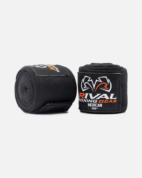 Bandaże bokserskie Rival Mexican Stretch – Czarne