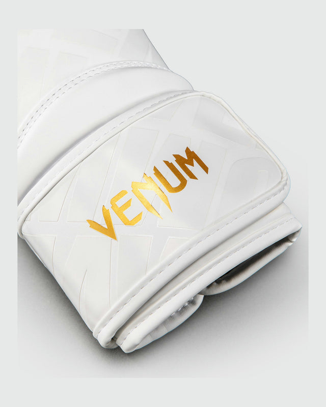 Venum Bokshandschoenen Contender 1.5 XT 3D - Wit/Goud (VENUM-06042-717)