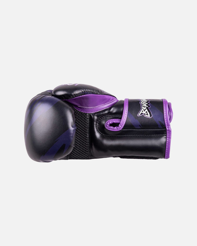 8 WEAPONS Bokshandschoenen Beastial Panther Kinderen - Zwart/Paars