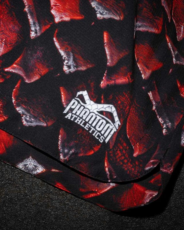 Phantom Athletics MMA Shorts Fusion - Red Dragon