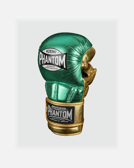 Luvas de MMA Phantom Athletics Mexico – Verde/Ouro