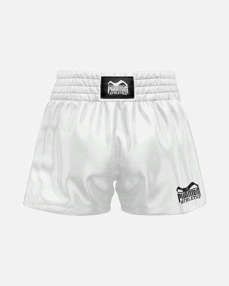 Shorts de Muay Thai Phantom Athletics Team – Blanc