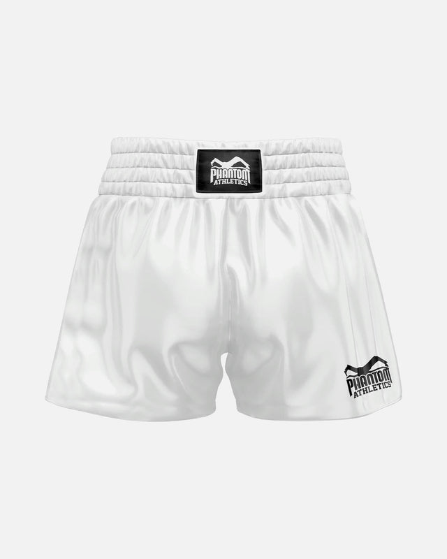 Shorts de Muay Thai Phantom Athletics Team – Blanc