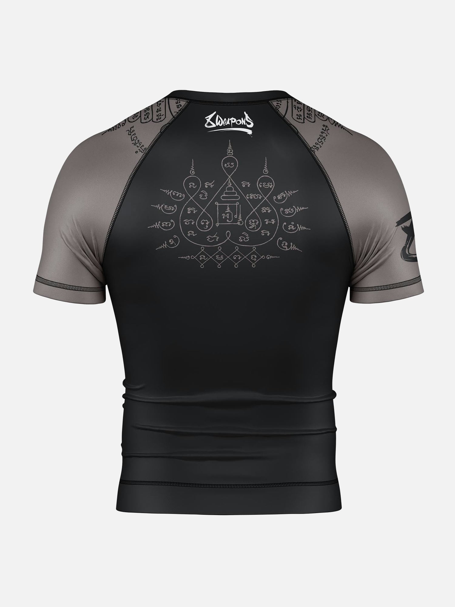 Rashguard 8 WEAPONS 8 Ways Yant 2.0 – Czarny