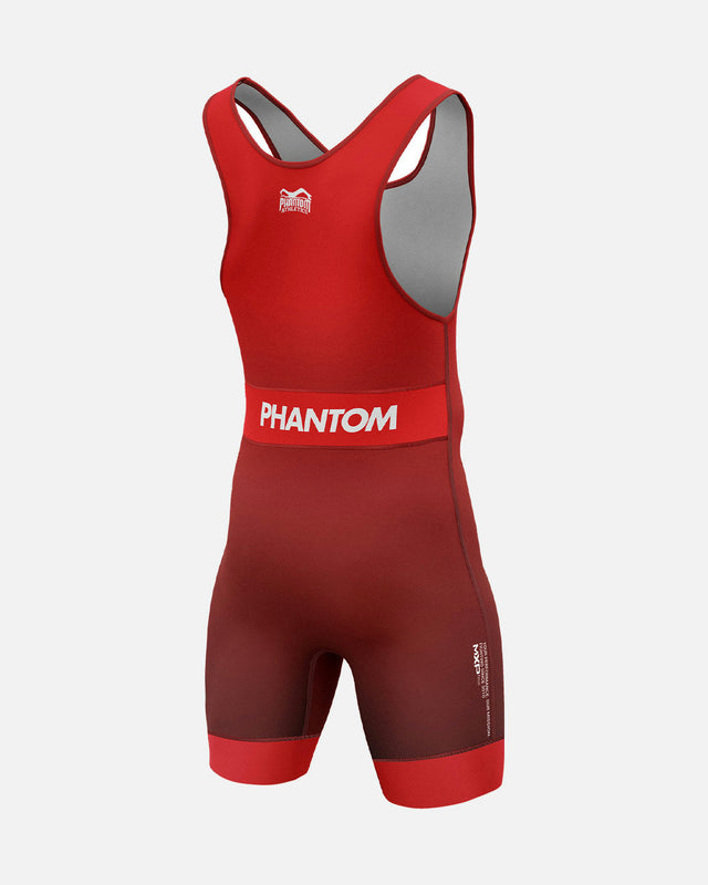 Phantom Athletics Worstelsinglet Apex - Rood