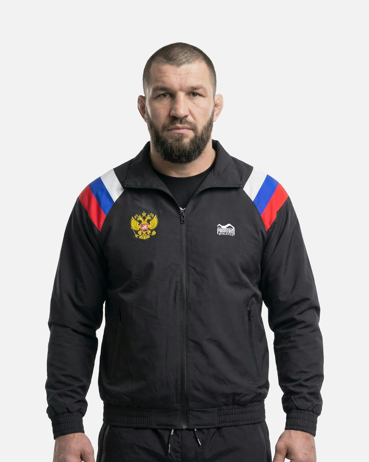 Kurtka treningowa Phantom Athletics DMC Team Russia – Czarna