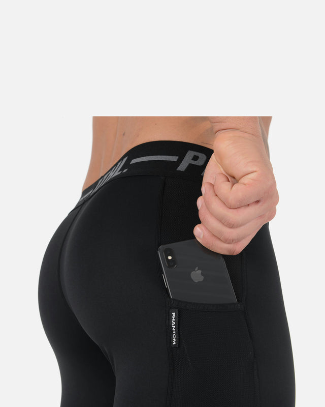 Spodenki kompresyjne Phantom Athletics Tactic – Czarne