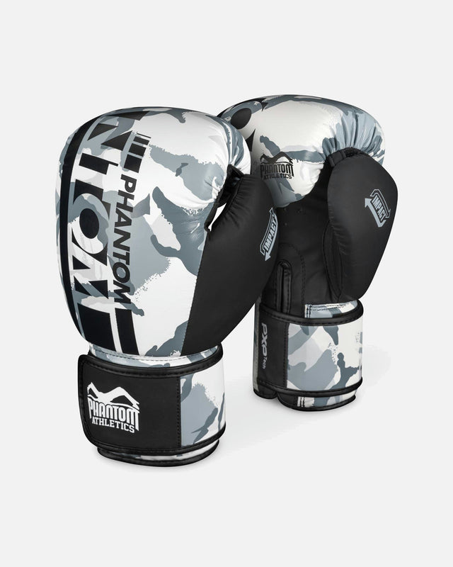 Rękawice bokserskie Phantom Athletics APEX – Białe/Camo