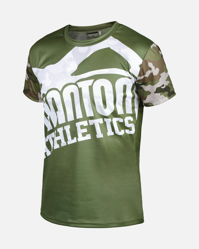 Phantom Athletics Trainingsshirt EVO Warfare - Marineblauw Camo
