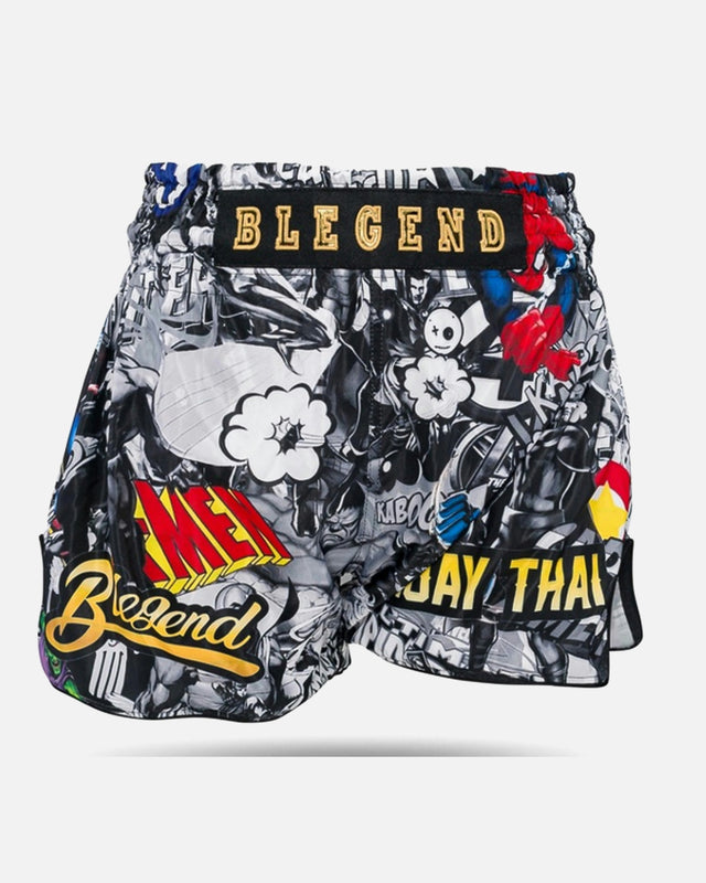 Spodenki Muay Thai Blegend Legend – Czarne