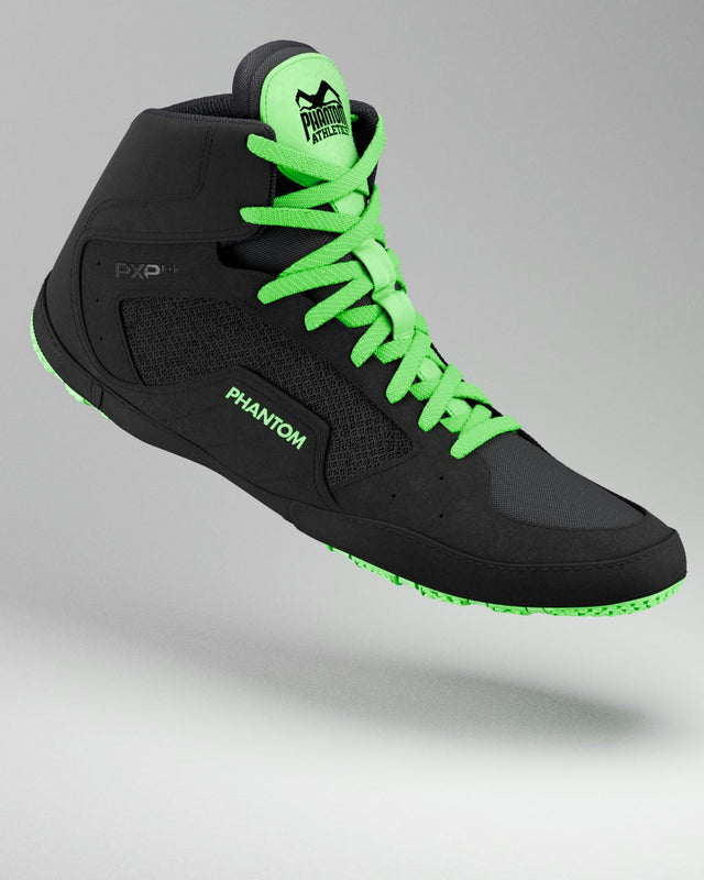 Phantom Athletics Buty zapaśnicze Tactic Dziecięce – Neon Zielone