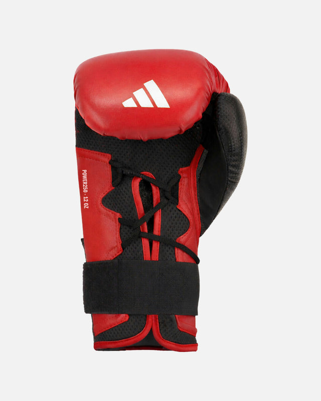Rękawice bokserskie Adidas Power 250 – Czerwone/Czarne