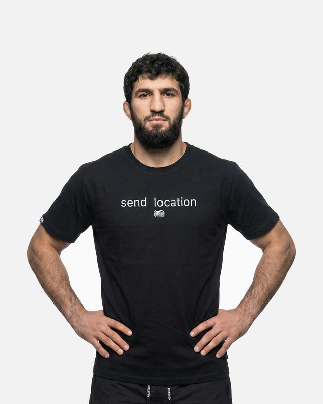 Phantom Athletics T-Shirt Send Location - Zwart