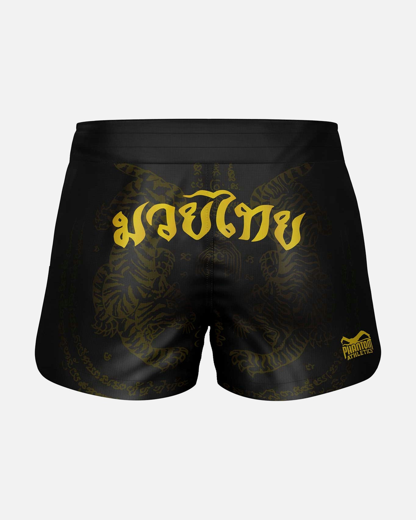 Phantom Athletics Muay Thai Shorts Fusion - Zwart/Goud