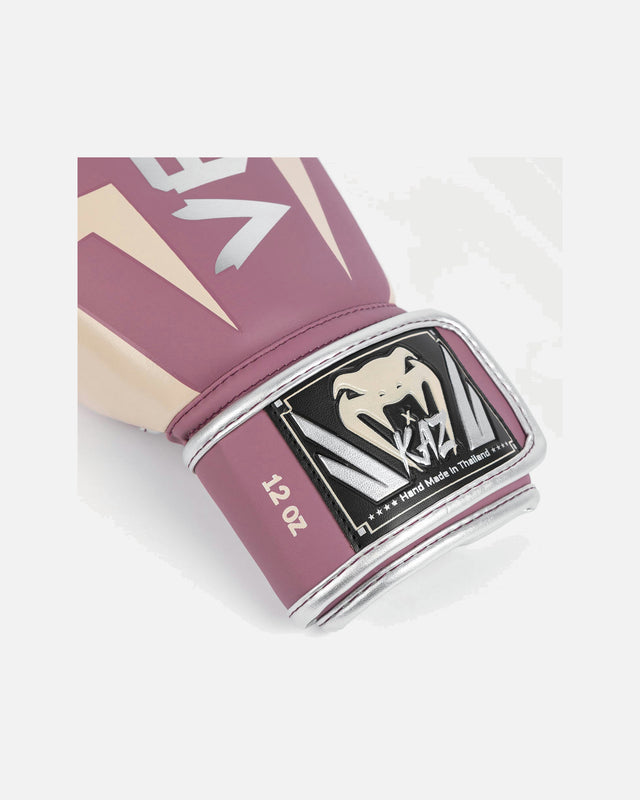 Venum Bokshandschoenen x Kaz - Donkerorchidee/Zilver