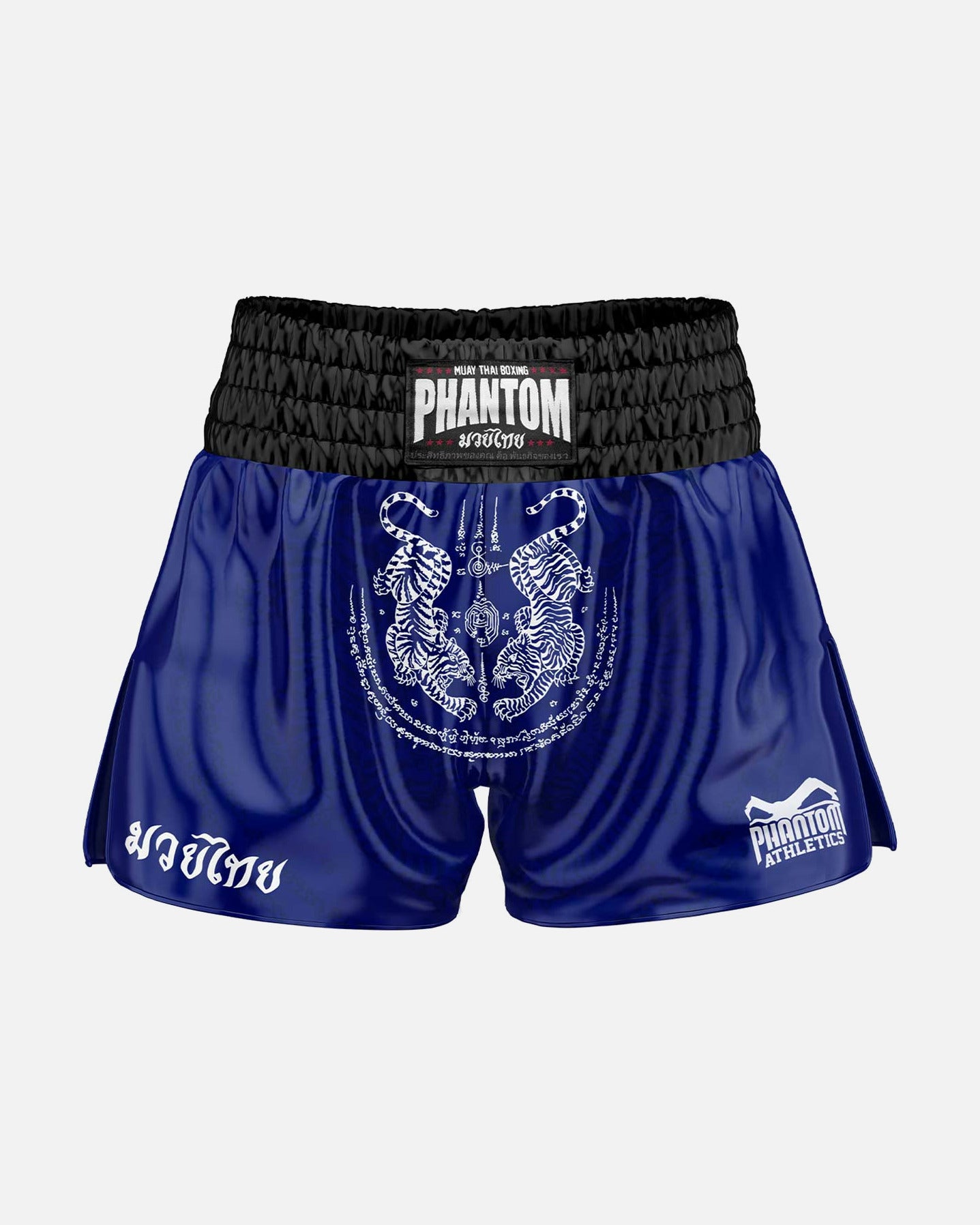 Phantom Athletics Muay Thai Shorts Sak Yant - Blauw