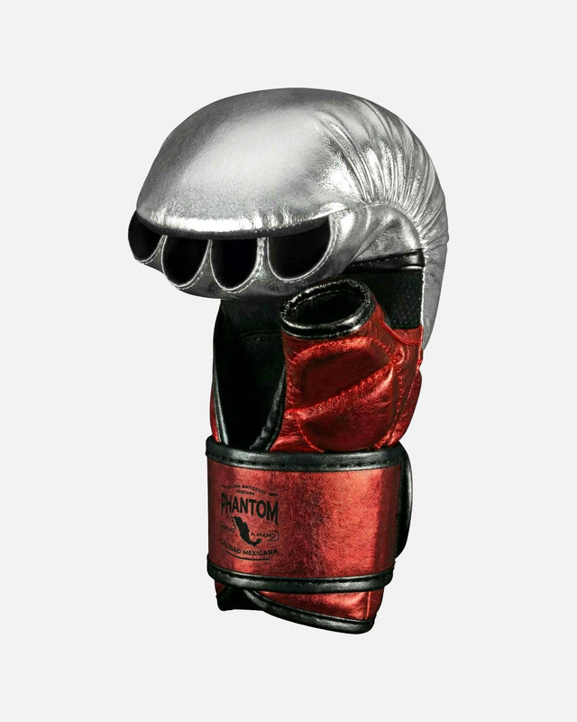 Rękawice MMA Phantom Athletics Mexico – Białe/Zielone/Czerwone