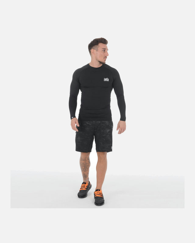 Phantom Athletics Rashguard Tactic Lange Mouwen - Zwart