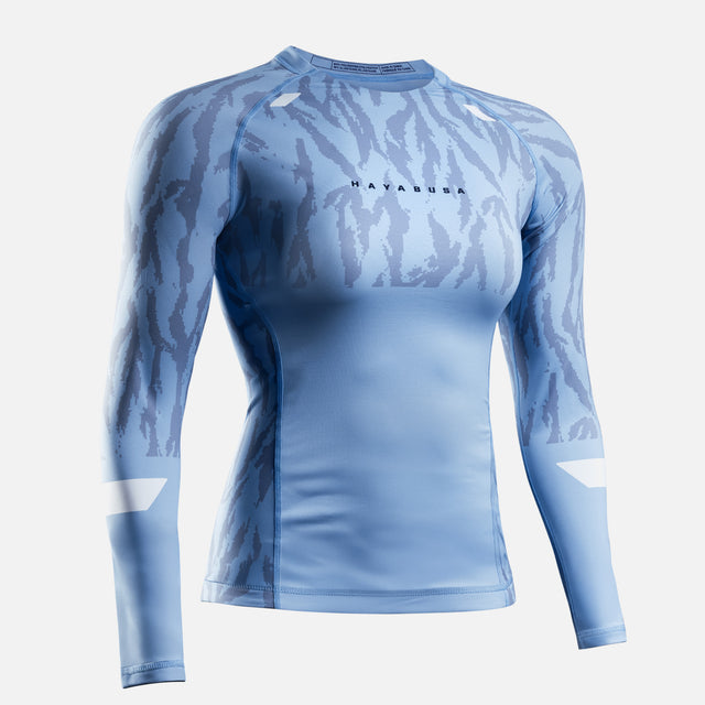 Rashguard Hayabusa Apex Vantage Długie Rękawy Damski – Niebieski