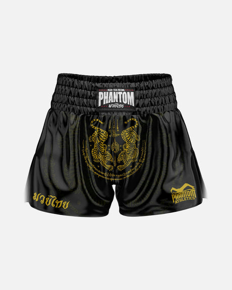Phantom Athletics Muay Thai Shorts Sak Yant - Zwart/Goud