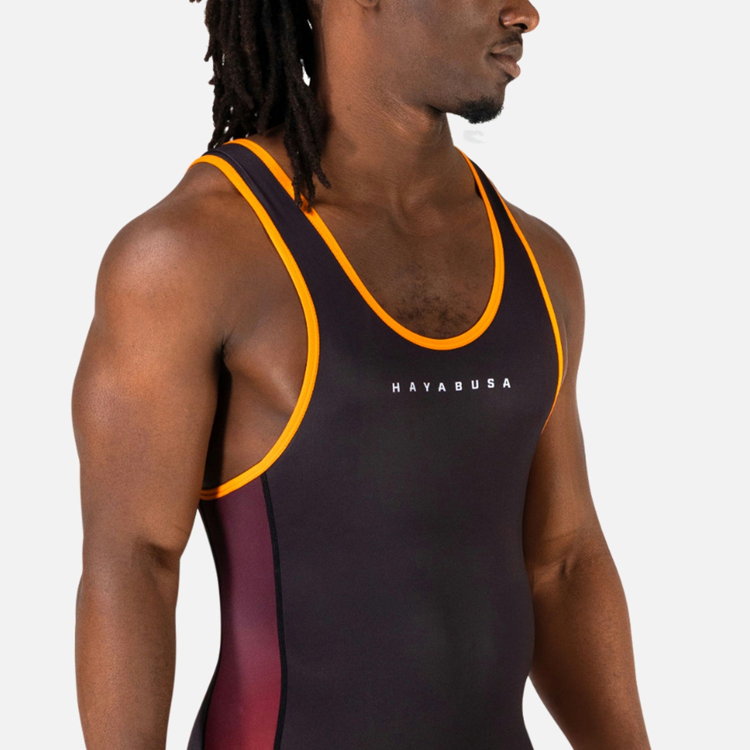 Hayabusa Worstelsinglet Surge - Rood