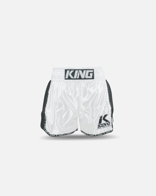 King Pro Boxing Muay Thai Shorts Bangkok - Wit