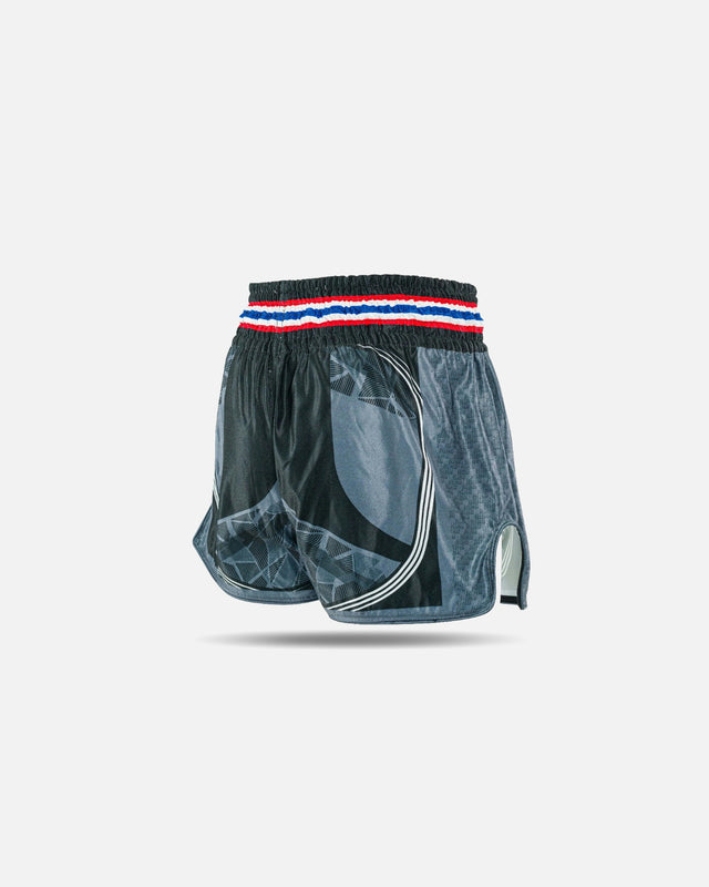 Spodenki Muay Thai King Pro Boxing Flag – Czarne