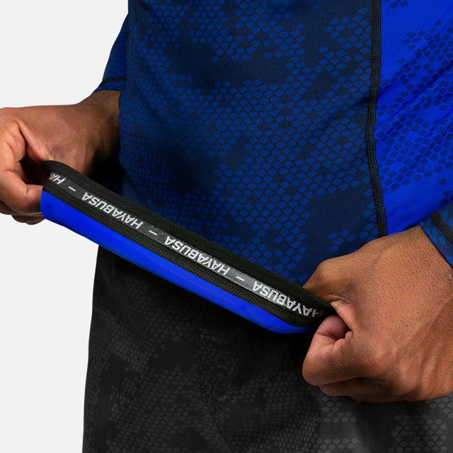 Hayabusa Rashguard Ranked Long Sleeves – Blue