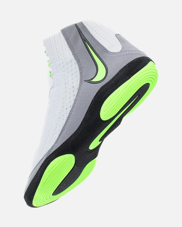 Nike Wrestling Shoes Inflict 4 – Grey/White/Green