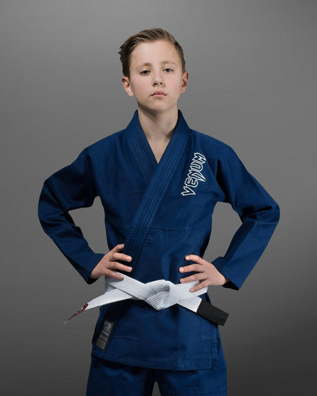 Venum BJJ Gi Contender Kids – Navy Blue