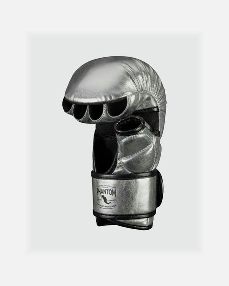 Luvas de MMA Phantom Athletics Mexico – Prata/Preto