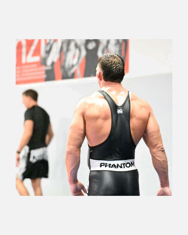 Phantom Athletics Worstelsinglet Apex - Zwart
