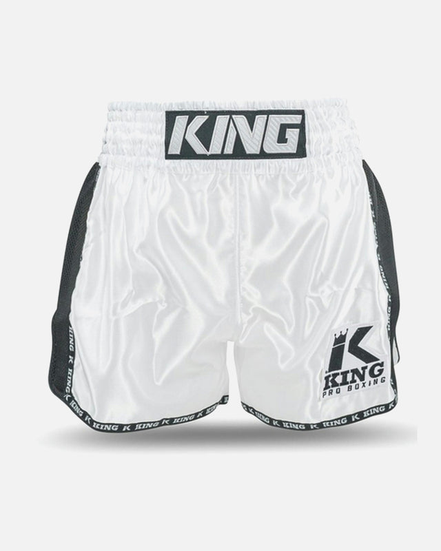 King Pro Boxing Muay Thai Shorts Bangkok - Wit
