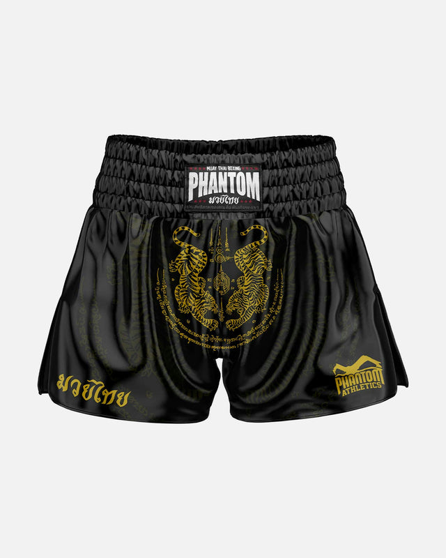 Phantom Athletics Muay Thai Shorts Sak Yant - Blauw