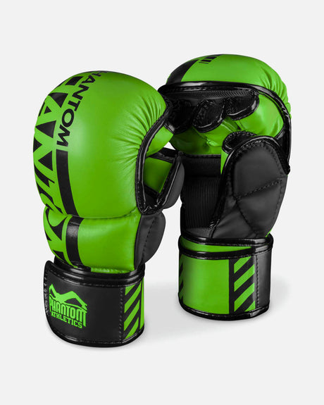 Gants de MMA Phantom Athletics APEX – Vert Néon