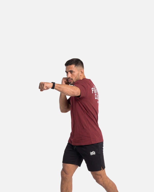 Koszulka Phantom Athletics FIGHTING CLUB Oversize Heavy – Bordowy