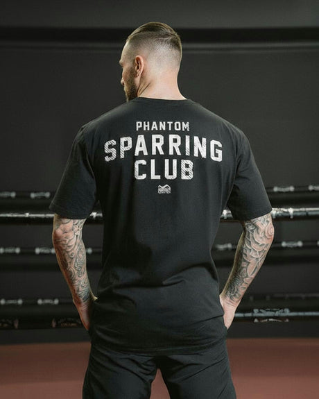 Phantom Athletics T-Shirt Sparring Club Oversize Heavy – Sort