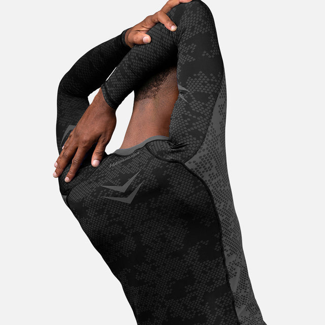 Hayabusa Ranked Rashguard Long Sleeves – Black