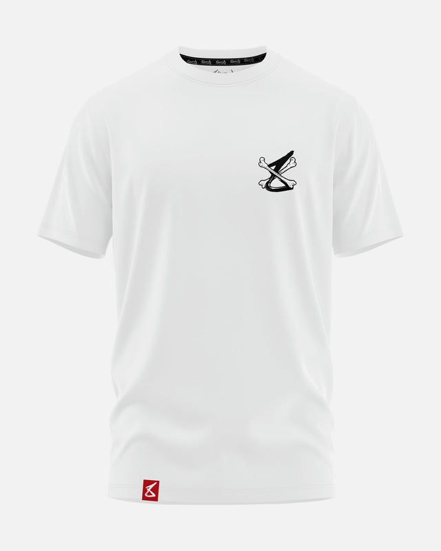 8 WEAPONS T-Shirt Skeleton - Wit