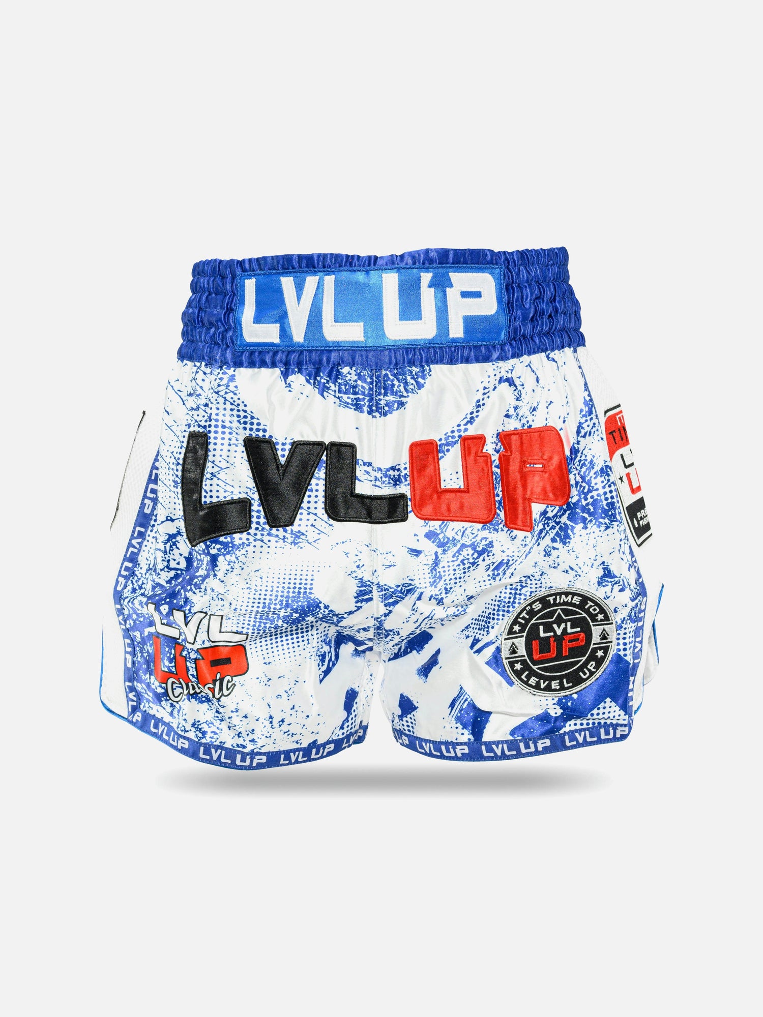 LVL UP Muay Thai Shorts Stadium – Blue
