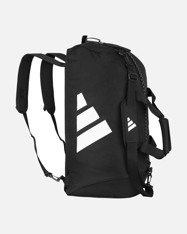 Torba sportowa Adidas 2in1 Combat Sports – Czarna/Biała