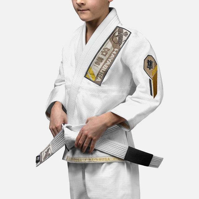 Hayabusa BJJ Gi Ascend Kinderen - Wit