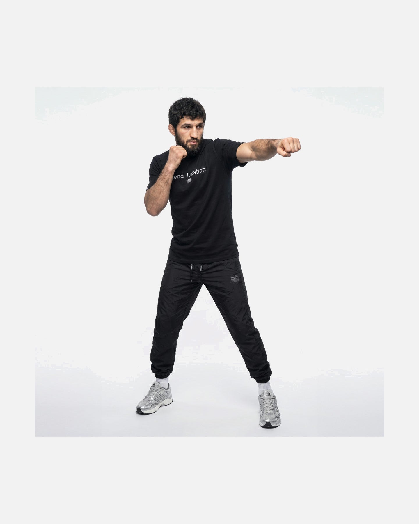 Phantom Athletics T-Shirt Send Location - Zwart