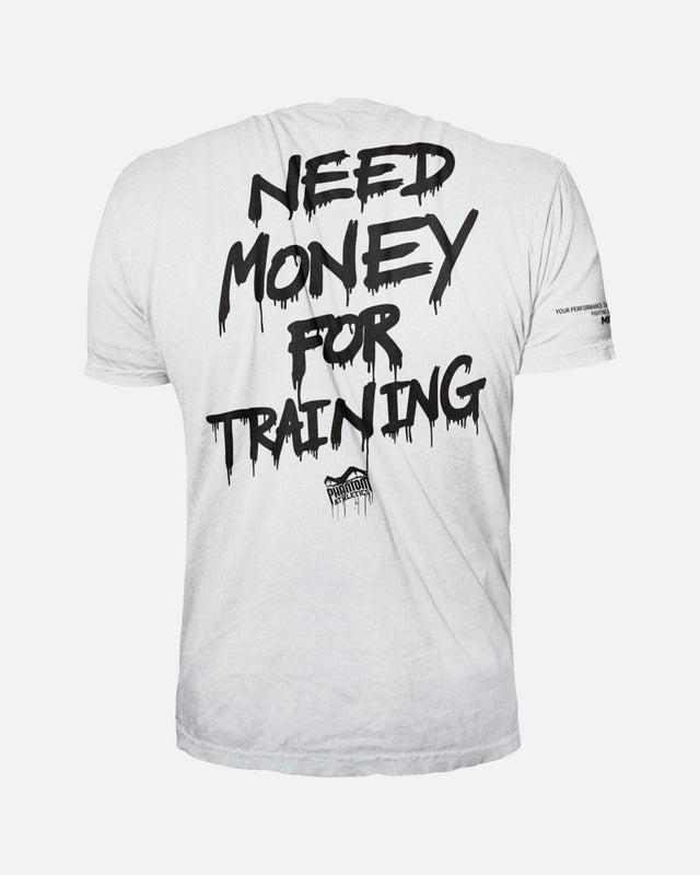Phantom Athletics Trainingsshirt EVO Need Money For Training - Wit