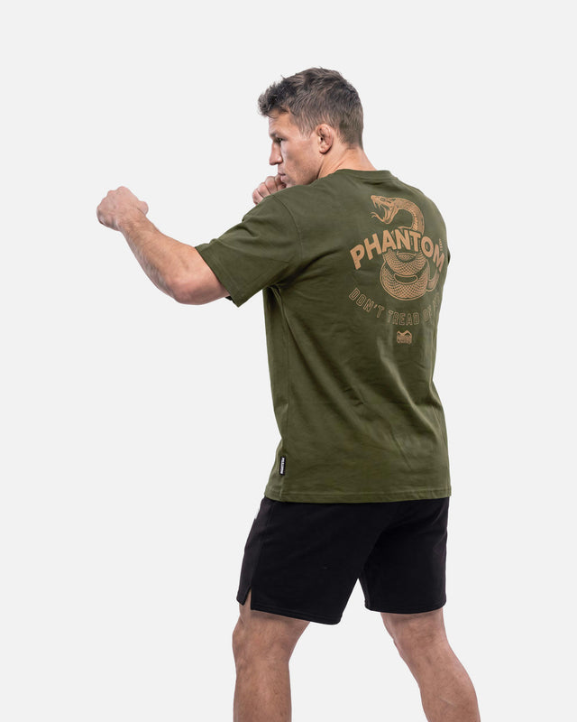Koszulka Phantom Athletics DON'T TREAD ON ME Oversize Heavy – Khaki