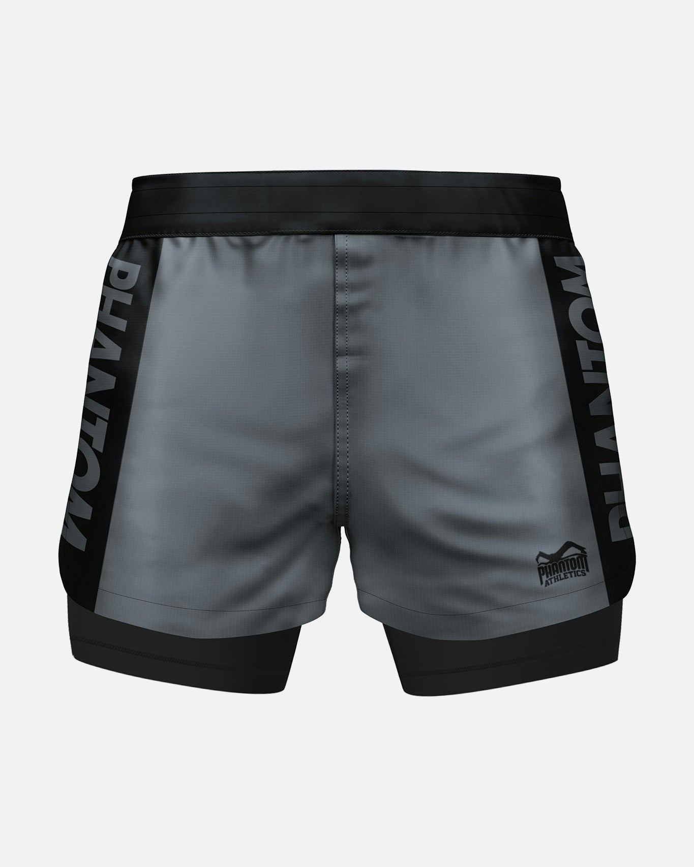 Phantom Athletics Compressie Shorts Fusion 2in1 Apex - Blauw