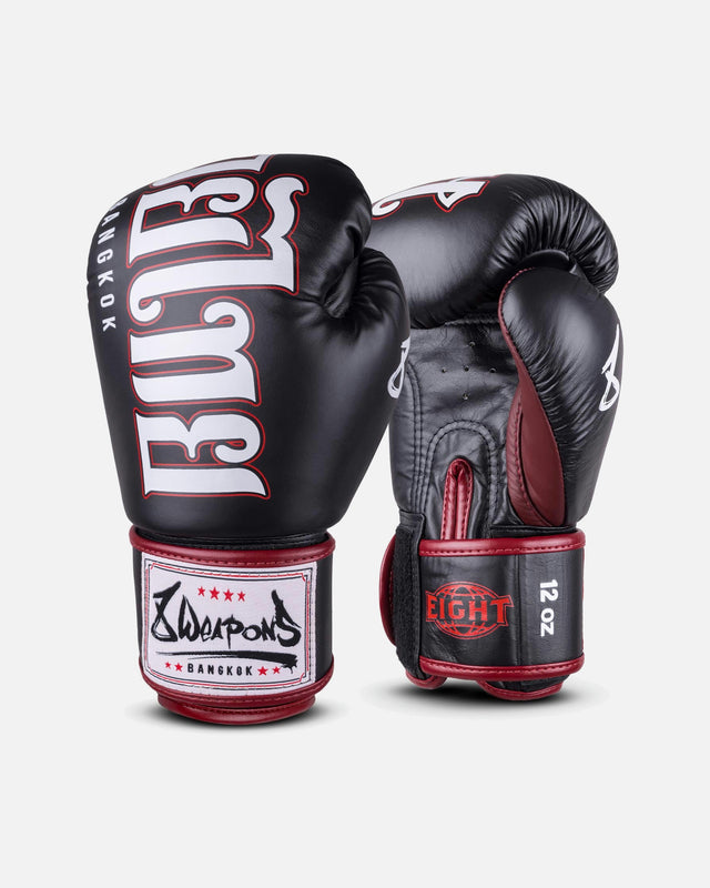 8 WEAPONS Bokshandschoenen Bangkok - Zwart/Wit