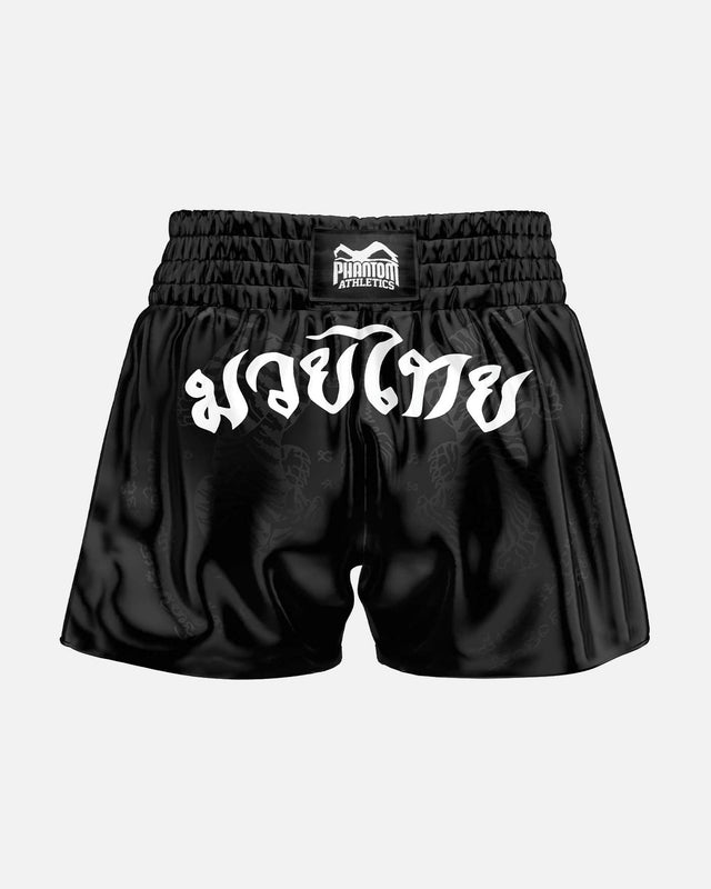Phantom Athletics Muay Thai Shorts Sak Yant - Zwart