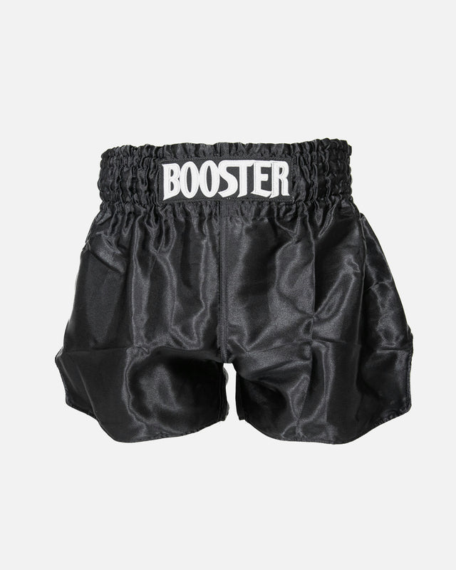 Booster Muay Thai Shorts Plain V2 – Black