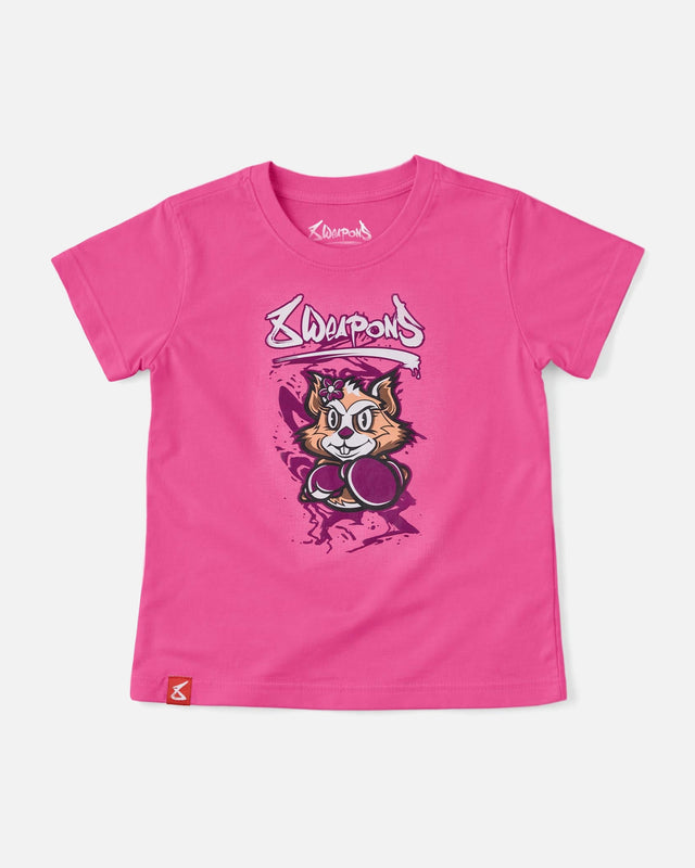 8 WEAPONS T-Shirt Kinderen - Roze